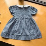 【80-150cm】セットアップorワンピース ブルーチェック - 画像 (15)