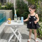 【90-140cm】水着 リボン 可愛い 女の子 スイムウェア - 画像 (5)