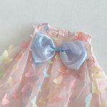 【73-120cm】ワンピース カラフル 蝶結び おしゃれ - 画像 (10)