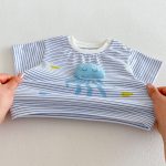 【73-110cm】Tシャツ 可愛い ボーダー トップス - 画像 (18)