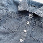 【66-100cm】セットアップ デニム 半袖 カジュアル ベビー服 - 画像 (8)