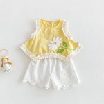 【73-120cm】トップス or サロペット ベビー 女の子 フラワー柄 - 画像 (9)
