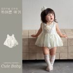 【66-90cm】ロンパース キュート ローズ - 画像 (4)
