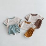 【66-100cm】セットアップクマ柄配色 - 画像 (9)
