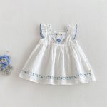 【73-120cm】フリルTシャツor刺繍サロペットorサロペットスカート 可愛い 子供服 - 画像 (9)