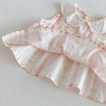 【73-120cm】セットアップ 女の子 花柄トップス&ストレートパンツ フリル付き 子供服 - 画像 (10)