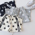 【90-150cm】パンツ キッズ 星柄 ゆったり ボトムス - 画像 (9)
