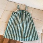 【80-150cm】セットアップorワンピース スイカ ストライプ おしゃれ - 画像 (12)