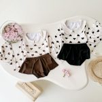 【66-100cm】水着 可愛い ハート スイムウェア - 画像 (2)