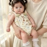 【66-90cm】ロンパース 可愛い キノコ ベビー服 - 画像 (9)