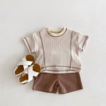 【66-100cm】セットアップワッフルカジュアル - 画像 (5)