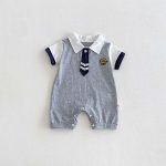 【66-90cm】ロンパース 肌触り良い 可愛い ベビー服 - 画像 (3)