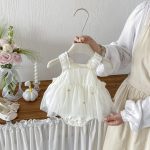 【66-90cm】ロンパース 可愛い メッシュ - 画像 (5)