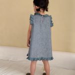 【80-150cm】セットアップ/ワンピース レトロ フリル カジュアル 兄妹お揃い - 画像 (11)