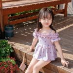 【90-130cm】水着 パターンプリント スイムウェア - 画像 (5)
