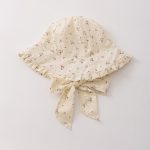 【GOODS】帽子 リボン付き 小花 ボンネット - 画像 (6)