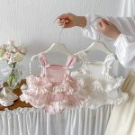 【66-90cm】キャミロンパース 可愛い ベビー服 - 画像 (8)