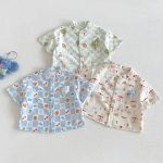 【73-110cm】Tシャツ チェック 総柄 男の子 - 画像 (13)