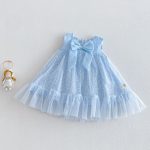 【73-120cm】ワンピース パステルカラー 蝶結び 女の子 おしゃれ - 画像 (5)