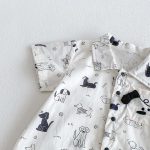 【66-90cm】ロンパース ドッグ柄 カートゥーン - 画像 (11)