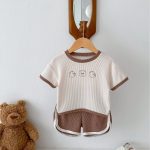 【66-100cm】セットアップクマ柄配色 - 画像 (13)