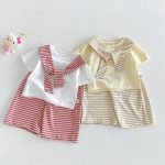 【73-110cm】セットアップ ショール付きＴシャツ＆パンツ - 画像 (4)