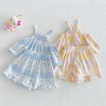 【73-120cm】キャミセットアップ ベビー 女の子 花柄 - 画像 (3)