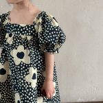 【80-150cm】セットアップorワンピース ブラック花 おしゃれ 兄妹お揃い - 画像 (20)