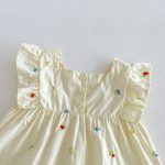 【66-100cm】セットアップ チェリー柄 トップス&ブルマ - 画像 (12)