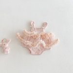 【66-90cm】キャミロンパース 可愛い ベビー服 - 画像 (4)