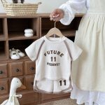【73-110cm】セットアップ ワッフル カジュアル - 画像 (16)