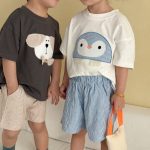 【80-150cm】セットアップ 可愛い アニマル柄 兄妹お揃い - 画像 (10)