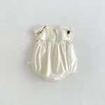 【66-130cm】ワンピース or ロンパース ベビー 女の子 可愛い刺繍 - 画像 (8)