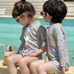 【90-140cm】水着 星柄 可愛い 兄妹お揃い - 画像 (11)
