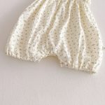【66-90cm】サロペット 花柄 ふわふわ 帽子付き - 画像 (10)