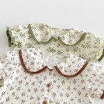 【66-100cm】二点セット シャツ&サロペット フラワー 可愛い - 画像 (13)