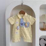 【予約販売】【66-100cm】ロンパース キイロ アイス クリーム 可愛い ベビー服 - 画像 (11)