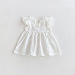 【73-110cm】ワンピース 可愛い ドット クマ - 画像 (10)