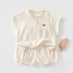 【73-110cm】セットアップ ベビー カニ柄 着心地抜群 - 画像 (4)