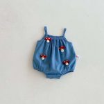 【66-90cm】ロンパース 可愛い キノコ - 画像 (3)