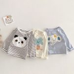 【73-120cm】Tシャツ 男の子ワッペン付き 可愛い トップス - 画像 (3)