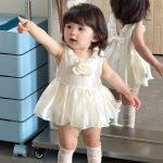 【66-90cm】ロンパース キュート ローズ - 画像 (7)