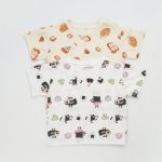 【80-130cm】半袖Tシャツ パン泥棒 プリント 肌触り良い - 画像 (3)