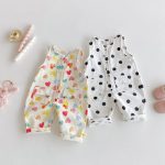 【66-100cm】オールインワン ドットorハート おしゃれ - 画像 (3)