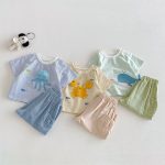 【73-110cm】Tシャツ 可愛い ボーダー トップス - 画像 (16)