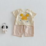 【73-110cm】Tシャツ 可愛い ボーダー トップス - 画像 (10)