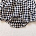 【73-100cm】ロンパース チェック柄 ノースリーブ 可愛い ベビー服 - 画像 (13)