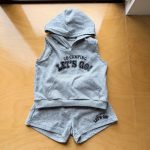 【80-150cm】セットアップ フード付き カジュアル お揃いコーデ - 画像 (13)