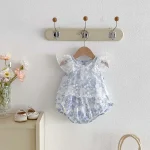 【66-90cm】ロンパース ベビー レース プリンセス風 - 画像 (3)