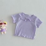 【80-120cm】Tシャツ パステルカラー 柔らか 女の子 トップス - 画像 (6)